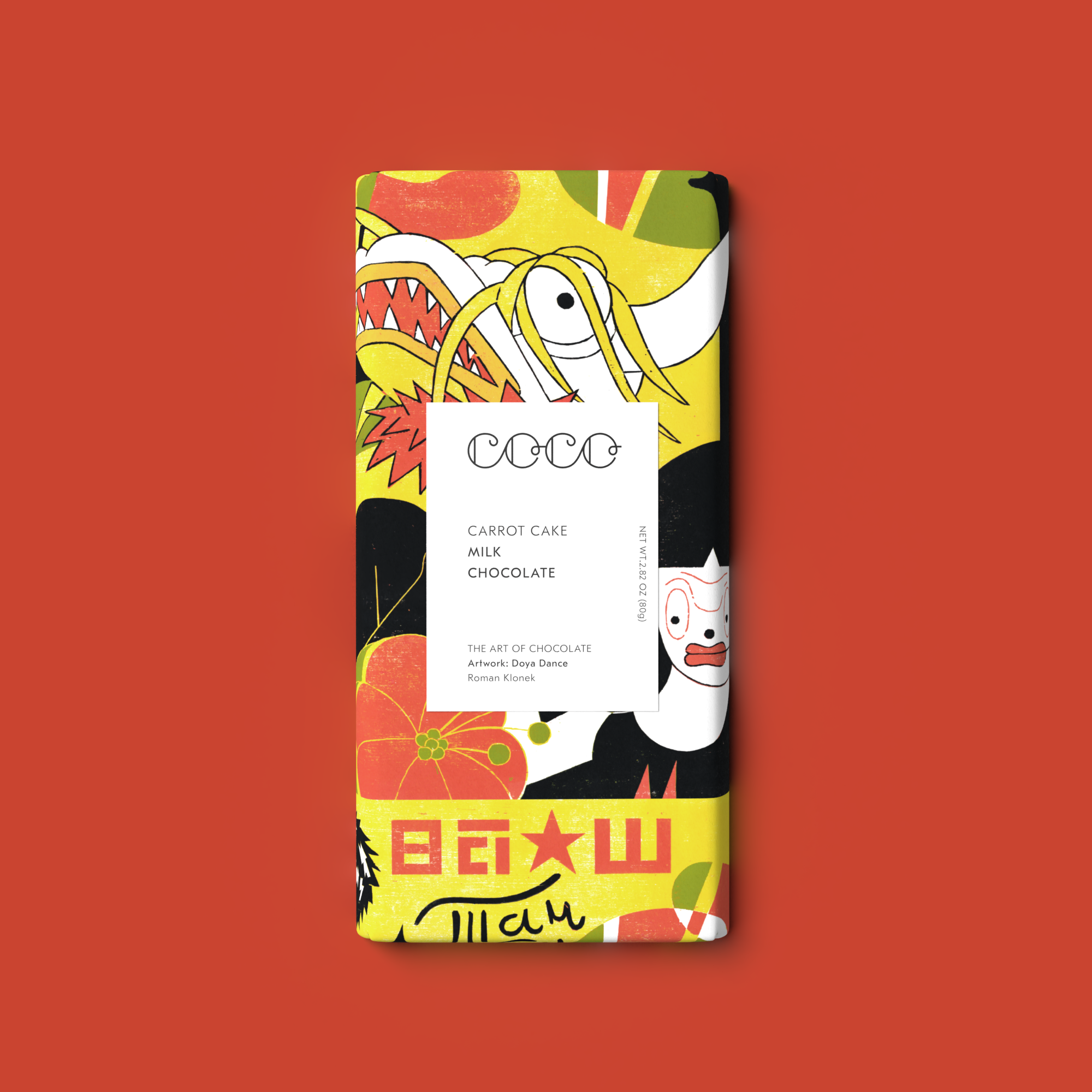 Carrot Cake Milk Chocolate – COCO - The Art of Chocolate