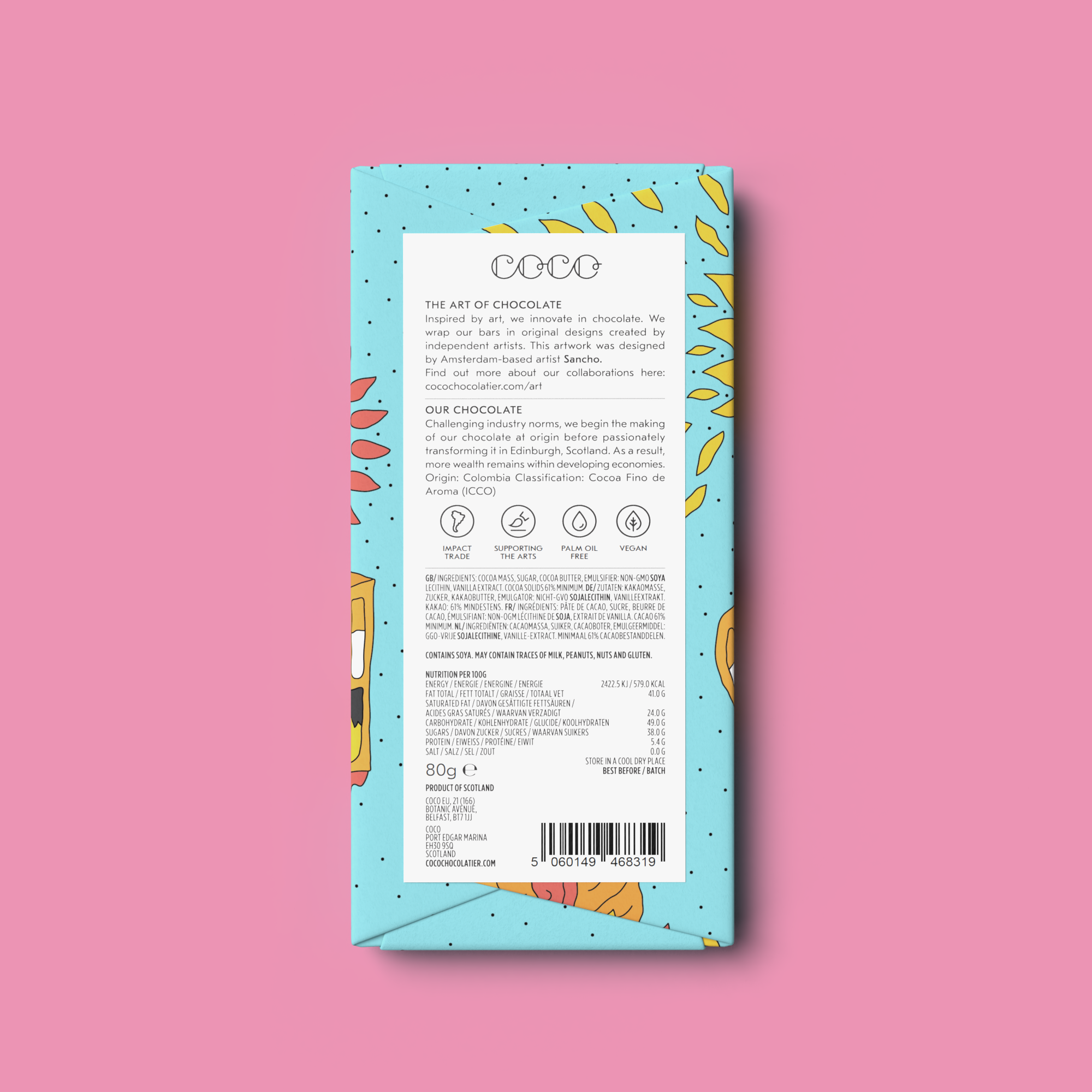 Colombian Dark | Atelier - COCO Chocolatier – COCO - The Art of