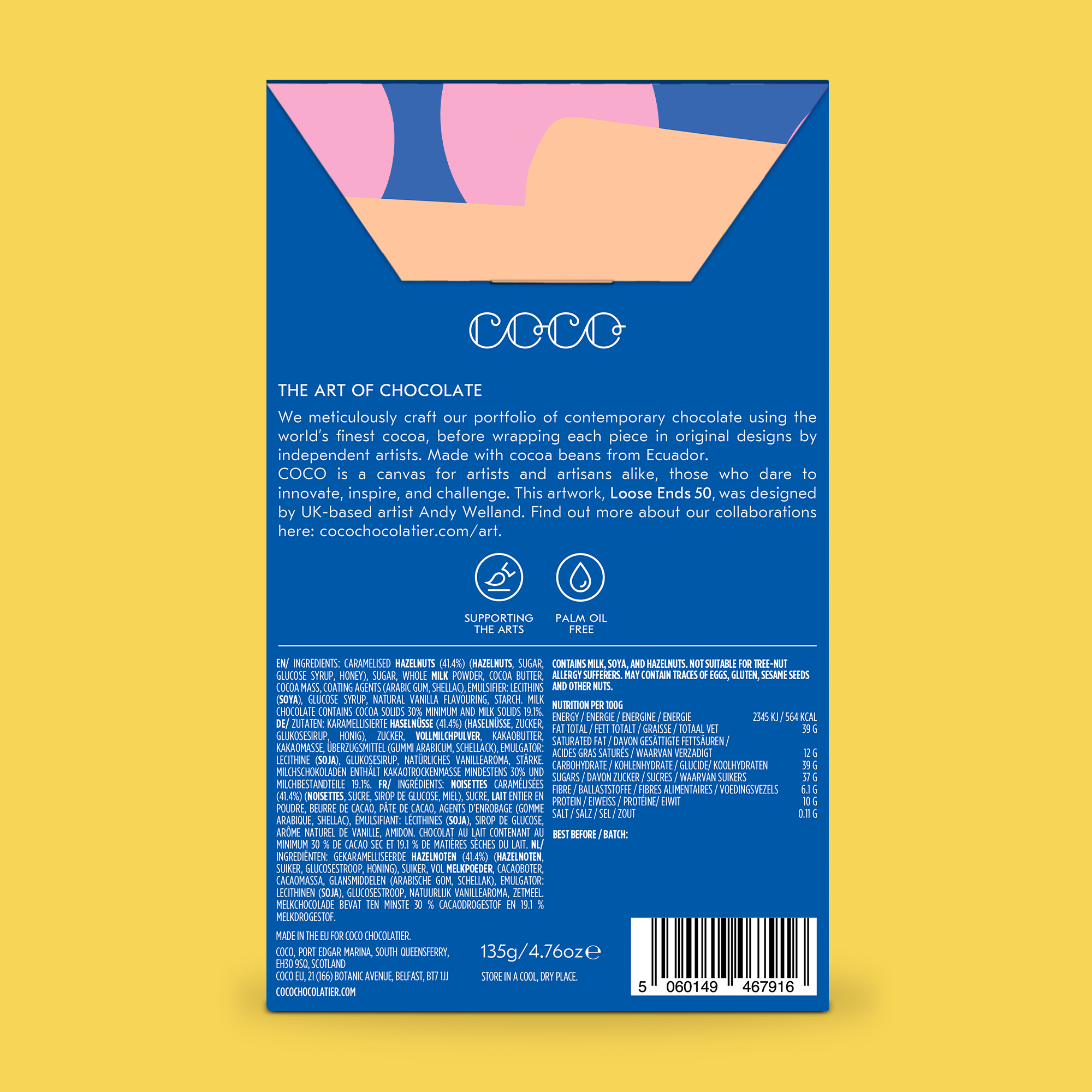 Caramelised Hazelnuts 135G – COCO - The Art of Chocolate