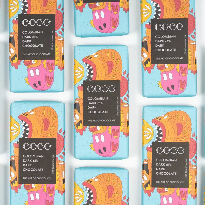 Mini Bar | Colombian Dark 61% - COCO Chocolatier – COCO - The Art