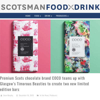 Scotsman Food & Drink: COCO x Timorous Beasties