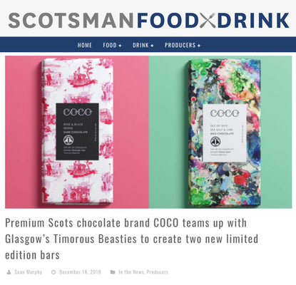 Scotsman Food & Drink: COCO x Timorous Beasties Dec 19