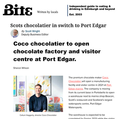 COCO moves to Port Edgar - Bite Magazine