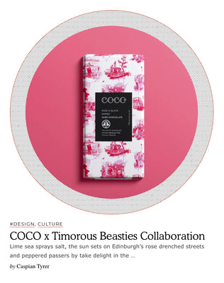 Cent Magazine covers COCO Chocolatier x Timorous Beasties Feb 20