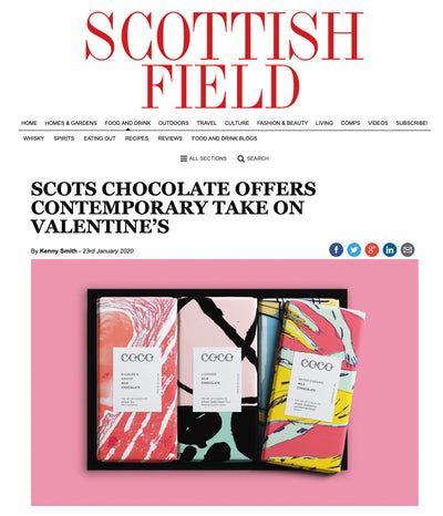 Scottish Field - Say it with chocolate