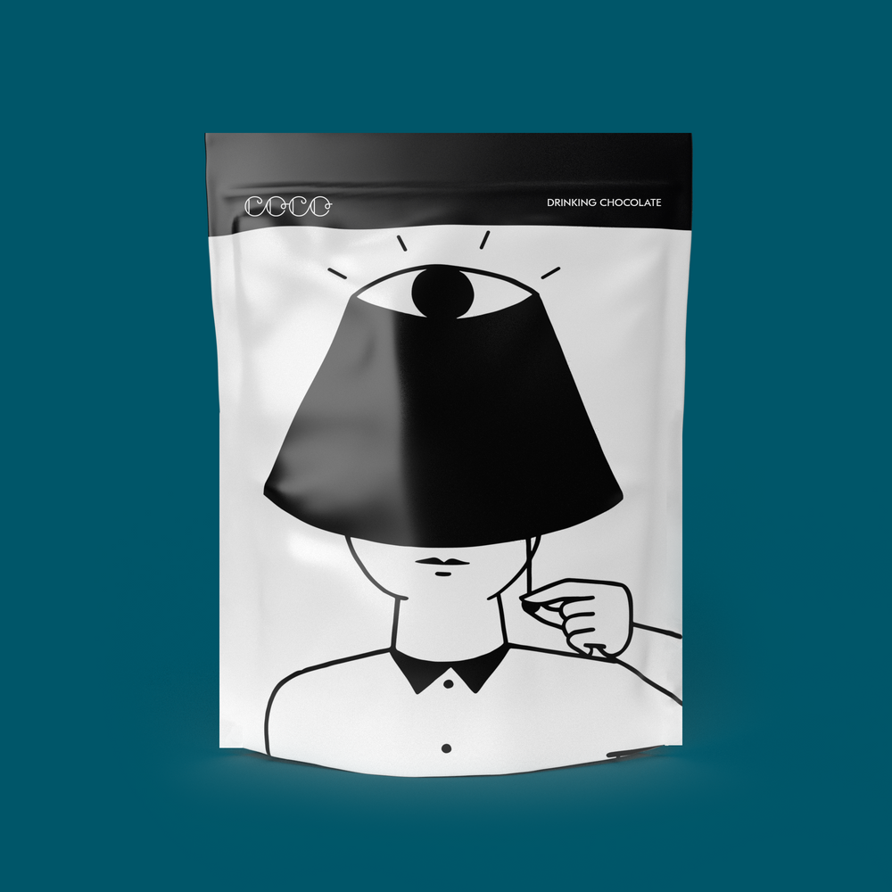 1kg Peppermint Drinking Chocolate COCO The Art of Chocolate