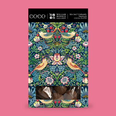 William Morris Sea Salt Caramel Truffles Limited Edition