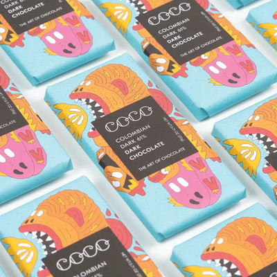 Mini Bar | Colombian Dark 61% - COCO Chocolatier – COCO - The Art